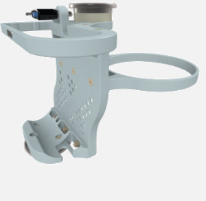 Hillaero LAERDAL FAA certified mountable bracket for Air Ambulance Airmed Helicopter or Fixed Wing Aircraft ISO1